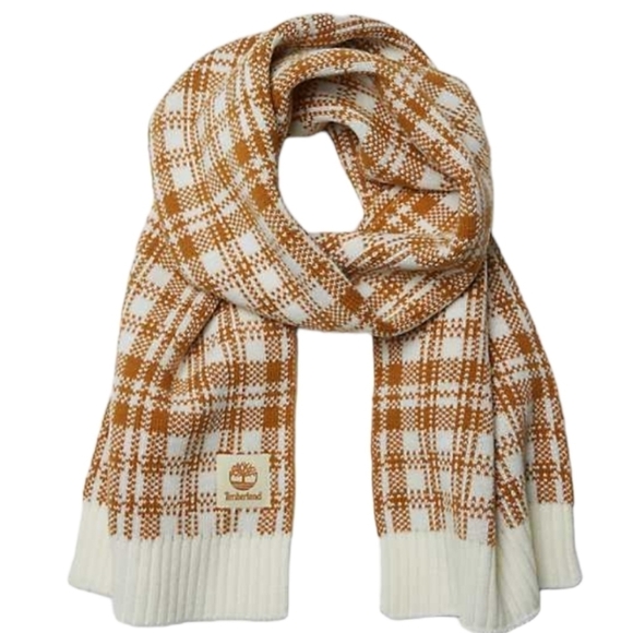 NWT Timberland Plaid Scarf - Picture 1 of 5